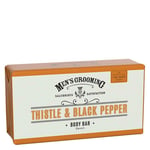 The Scottish Fine Soap Thistle & Black Pepper Soap Bar 220g