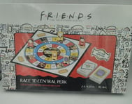 Friends Race to Central Perk Fun Trivia Board Game 2-4 Players NEW SEALED