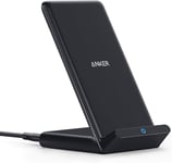 Anker Wireless Charger, Powerwave Stand, Qi-Certified for Iphone 15/14/13/12 Ser