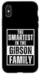 iPhone X/XS Smartest in the Gibson Family Name Case