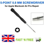 0.8 MM PENTALOBE STAR SHAPE SCREWDRIVER REPAIR OPEN FIX TOOLS FOR IPHONES 5 6 7