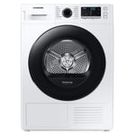 Samsung DV80TA020AE 8kg Heat Pump Condenser Dryer - WHITE
