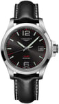 Longines L3.716.4.56.2 Conquest V.H.P. Svart/Läder Ø41 mm