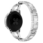 Crystal Armband Samsung Galaxy Watch Active silver
