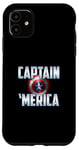 Coque pour iPhone 11 Capitaine Super-Héros Amérique Film De Dessins Animés Drôles