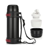 High Capacity Stainless Steel Flask 2L Travel Pot Portable Vacuum Bottle