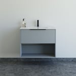 Dansani Mido+ Classic möbelpaket, 81x44 cm, matt ljusblå