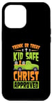 Coque pour iPhone 14 Pro Max Trunk or Treat Kid Safe Christ Approuvé Église chrétienne