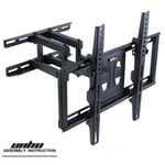 TILT&SWIVEL Articulating Solid Dual Arm TV Wall Mount Holder FOR 23-56 INCH TV