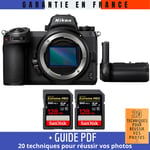 Nikon Z7 II + Grip Nikon MB-N11 + 2 SanDisk 128GB Extreme PRO UHS-II SDXC 300 MB/s + Guide PDF ""20 TECHNIQUES POUR RÉUSSIR VOS PHOTOS