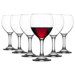 Misket Red Wine Glasses - 260ml - Pack of 6