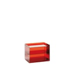 Dr Jekyll and Mr Hyde Container, Coloured glass, Finish: 102 Ambra