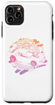 Coque pour iPhone 11 Pro Max Hot Wheels – Cercle à carreaux dégradé de voiture de course