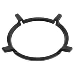 Cast Iron Wok Support Ring, Universal Non Slip Heighten Wok Rack, Pan Holder for Kitchen Samsung, GE, Whirlpool, Kitchen Aid Etc Gas Stove Rack Accessories(6.1 inch Inner Diameter)