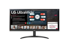 LG 34WP500-B écran plat de PC 86,4 cm (34 ) 2560 x 1080 pixels Full HD Ultra large LED Noir - Neuf