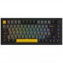AKKO 5075S Black & Gold Gaming Tastatur - V3 Pro Cream Yellow