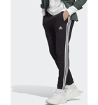 Adidas Adidas Essentials French Terry Tapered Elastic Cuff 3-stripes Pants Urheilu BLACK / WHITE