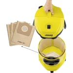 3 st Karcher dammsugar dammsugarpåse kar/cher 6.959-130.0 Filter
