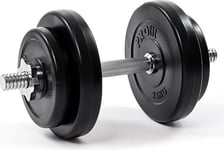 Profit Dumbbell Dk 4153 Bituminös 1 X 10 Kg