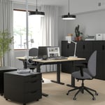 IKEA MITTZON skrivbord sitt/stå 120x60 cm
