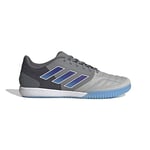 adidas Unisex Top Sala Competition Indoor Boots Sneaker, Grey Three/Blue Burst/Lucid Blue, 10.5 UK