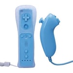 Manette Wiimote et Nunchuk avec étui de protection pour Wii U et Wii