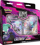 Pokémon TCG: Shadow Rider Calyrex VMAX League Battle Deck (60 cards Ready to Play Deck, 3 Foil V Cards & 3 Foil VMAX Cards)