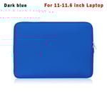 Laptopväska Fodral Case Skal COVER FÖR 11-11,6 TUM dark blue For 11-11.6 inch