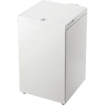 Indesit OS2A1002UK2, E Energy, 53cm wide, 86.5cm high, 97L, Low Frost, Chest Freezer, Cool Switch, Outbuilding Safe