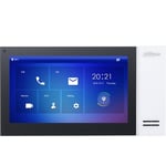Dahua VTH2421FW-P 7" IP touchscreen monitor, 1024x600, PoE, larmintegration, 8GB lagring
