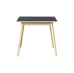 C35A Dining Table - Oak/Lino/Nature/Dark Grey