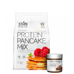 Proteinpannkakor 1 kg + Protein Hasselnötskräm 200 g