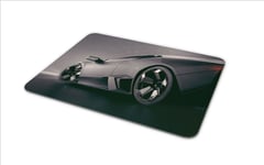 Matt Black Sports Car Mouse Mat Pad - Driving Racing Men's Computer Gift #16472