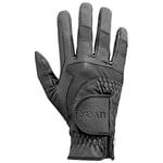uvex i-Performance 2 - Flexible Riding Gloves for Men and Women - Durable - Breathable Material - Black - 8.5