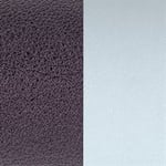 Les Georgettes Läderrondell 16mm Metallic mauve/Reptil (Färg: Purple/Crystal Blue)