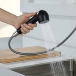 Hand Shower Retractable Faucet Kitchen Sink Mixer Jet Head Hand Shower - Crea