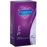 Pasante Trim Small Condoms 12 Pack 49mm