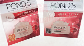 SET OF PONDS AGE MIRACLE DEEP ACTION DAY AND NIGHT CREAM CELL REGEN 2 X 10 g.