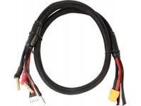 Gens Ace 2S/4S Power Cable: 4Mm &Amp  5Mm Bullet With Xt60 Connector