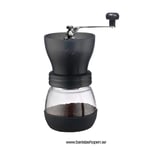 Tiamo - Grinder Manual Fat Black - manuell kvarn med keramiskt malverk