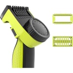 Skydd för Phillips One Blade & Oneblade 360, 14-i-1 Justerbar Kam för Qp2520 Qp2630 Qp2834 Rakhyvel, För Ansiktsvård, Viktigt för Mäns Trimning
