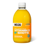 MOJU Vitamin D Dosing Bottles (6x500ml) | 396% RI of Vitamin D3 in Every Shot | Your Plant Powered Morning Ritual / Afternoon Lift | Whole Ingredients, Nothing Artificial, Vegan | 8+ Shots per Bottle