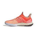 Adidas Femme Adizero Ubersonic 4 W Sneaker, Solar Orange/Taupe met./Ecru Tint, 36 2/3 EU