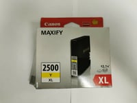 Genuine Original Canon PGI-2500XL Yellow Ink Cartridge B4050 MB5050 MB5350