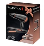 Remington Hair Care Gift Set  Ceramic Hair Straighteners and 2000 W  Hair Dryer