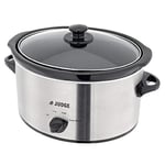 Judge JEA35 Large Electrical Slow Cooker 3.5L 180W with Removable Ceramic Pot, Makes Up to 4 Portions, 2 Year Guarantee