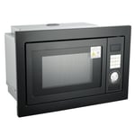 25L Built-in Microwave Oven with Grill 5 Micro Power levels Easy Clean Cavity