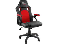White Shark King''s Throne, Universal Spelstol, 120 Kg, Stoppad Och Vadderad Sits Sits, Stoppat Och Vadderat Ryggstöd, Svart, Nylon