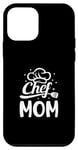 Coque pour iPhone 12 mini Chef Mom Culinary Mom Restaurant Famille Cuisine Culinaire Maman