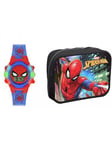 - Marvel Spider-Man Kid's Digital Watch & Wallet Set - Ur